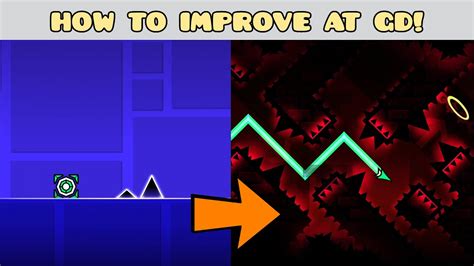 How to IMPROVE at Geometry Dash .